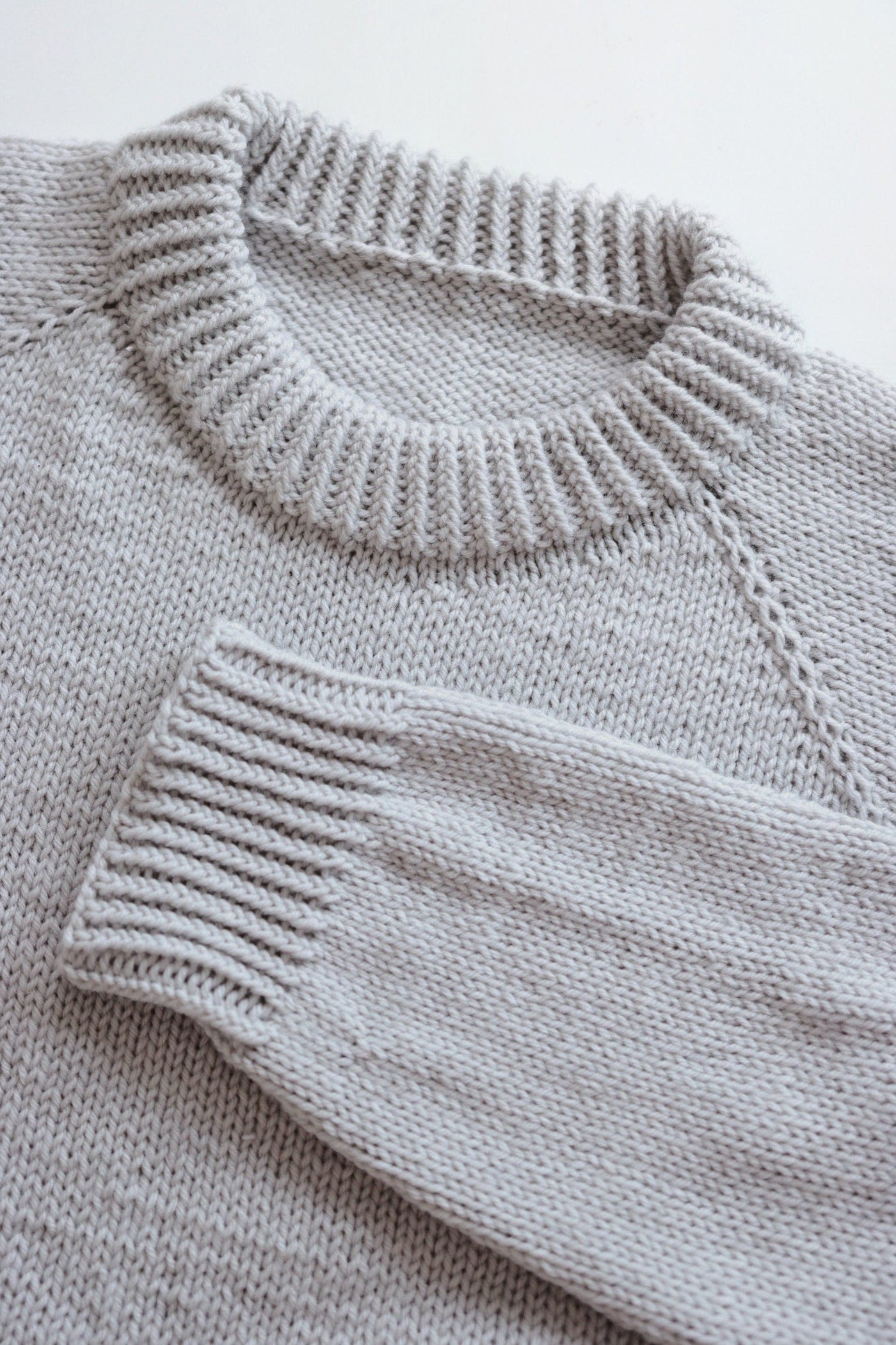 Essential Raglan Sweater Knitting Pattern