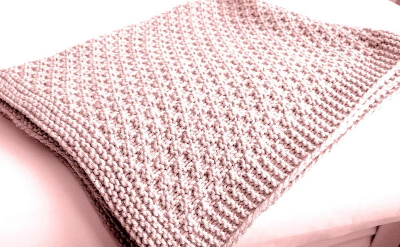 Classic Baby Blanket Knitting Pattern