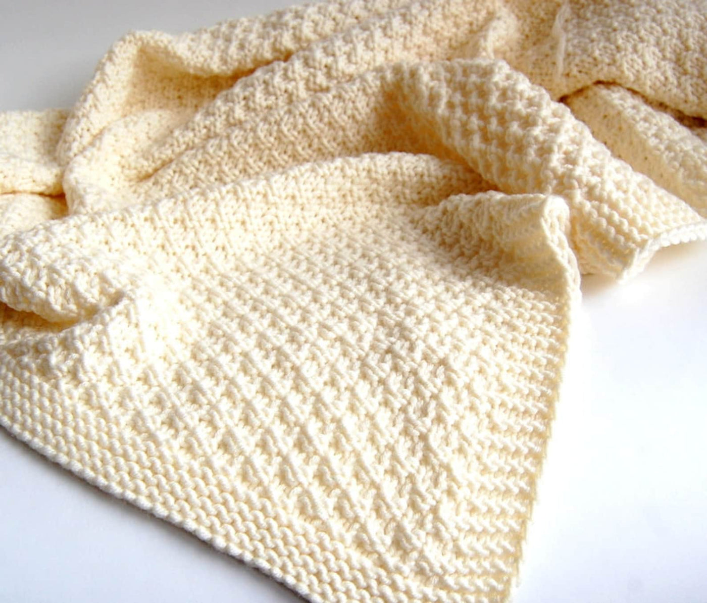 Classic Baby Blanket Knitting Pattern