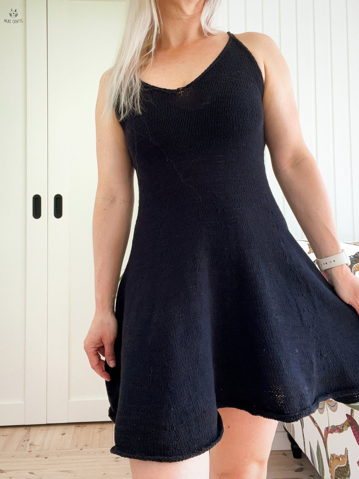 Comfy Long Summer Dress Knitting Pattern