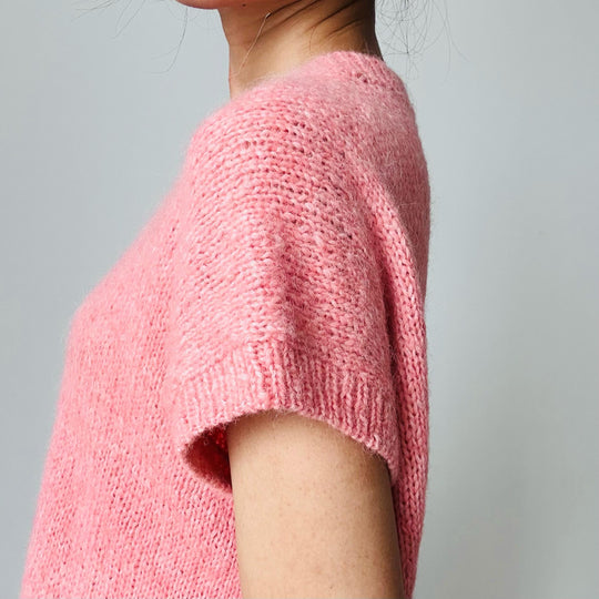 【HI FI FNK】Veggie Mixed Round Knit Classic Rugged Top Knitting Pattern – LetKnit