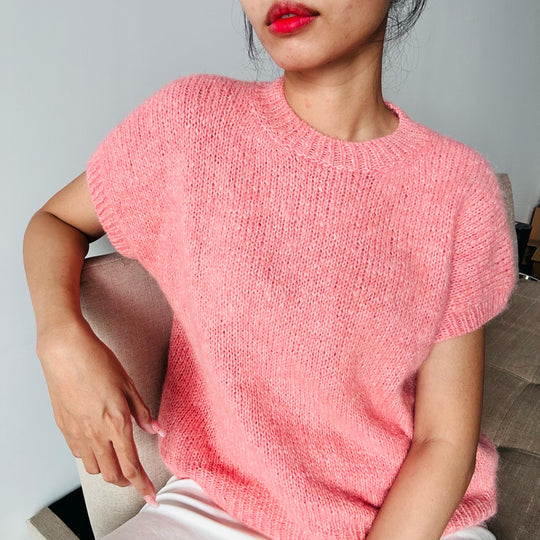Classic Rugged Top Knitting Pattern – LetKnit