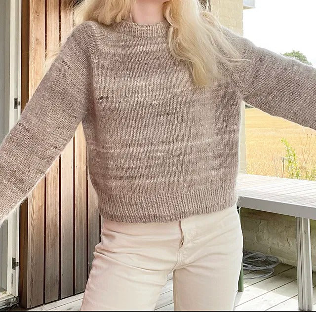 Girl Boss Sweater Knitting Pattern
