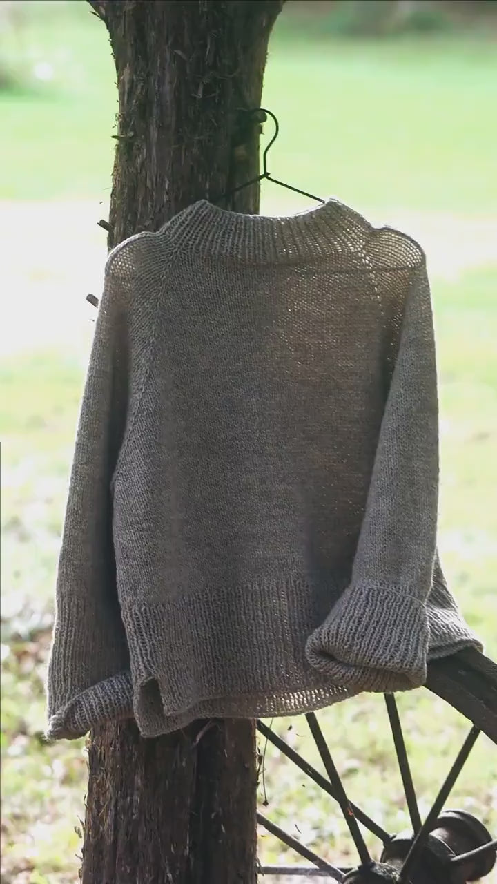 Chunky Comfy Sweater Knitting Pattern